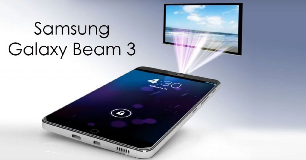 Samsung Galaxy Beam 3 phone: dual 16MP, HD projector... - Price Pony