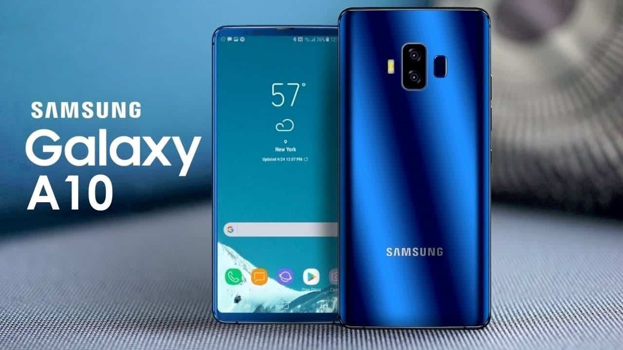 samsung galaxy a10 surfaced with dual cameras in-display