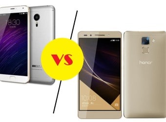 Meizu MX5 vs Huawei Honor 7