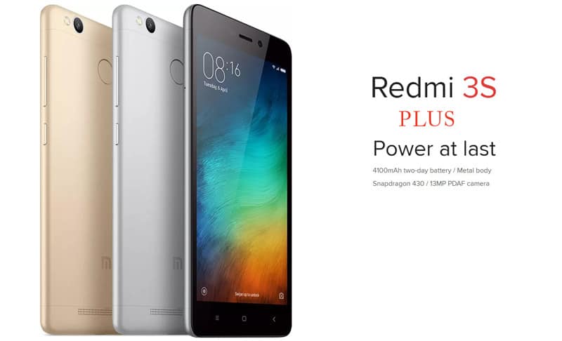 Xiaomi Redmi 3s Plus launched