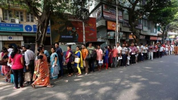 Indian banks chaos