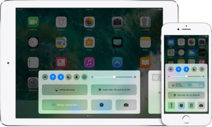 iOS Control Center