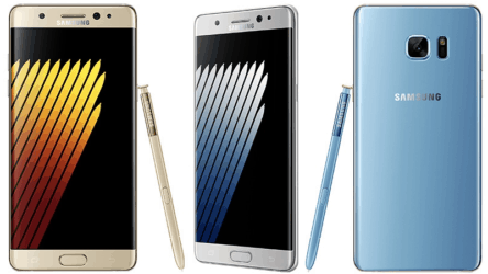 Samsung Galaxy Note 7R phone