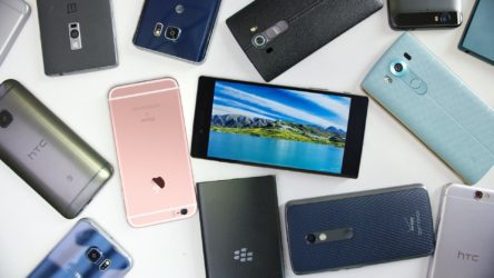 Top 5 popular phones July