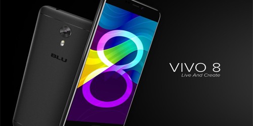 BLU Vivo 8 smartphone