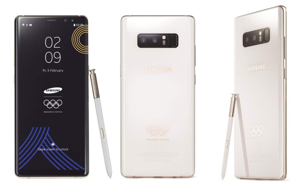 Samsung Galaxy Note 8 PyeongChang 2018