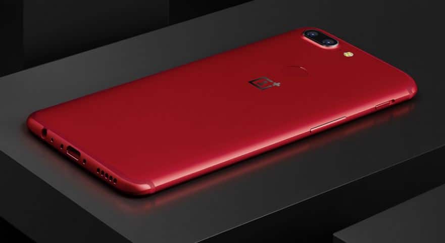 OnePlus 5T Lava Red