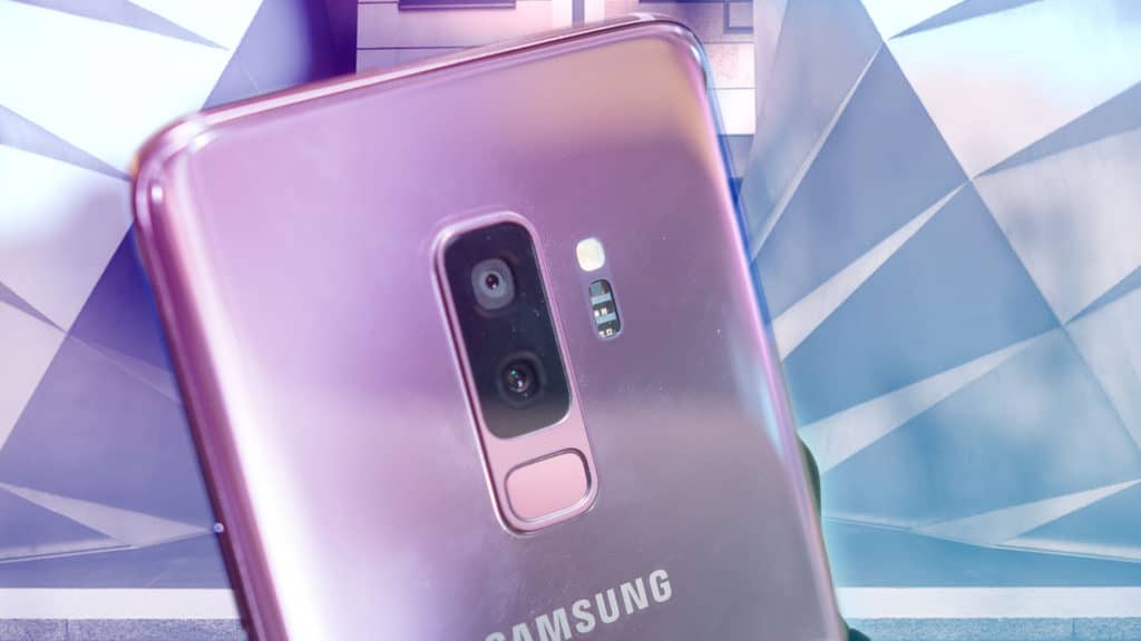 Samsung Galaxy S9 camera sensor