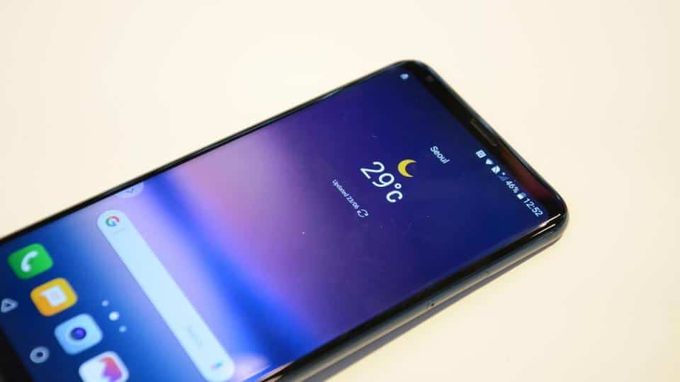 LG G7 display