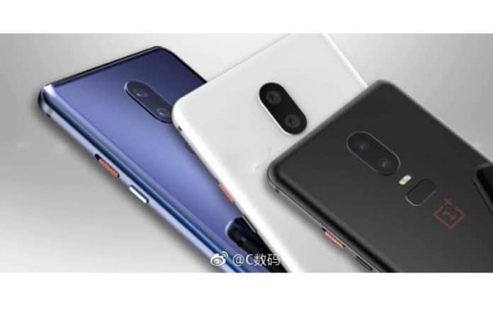 OnePlus 6 coral Blue