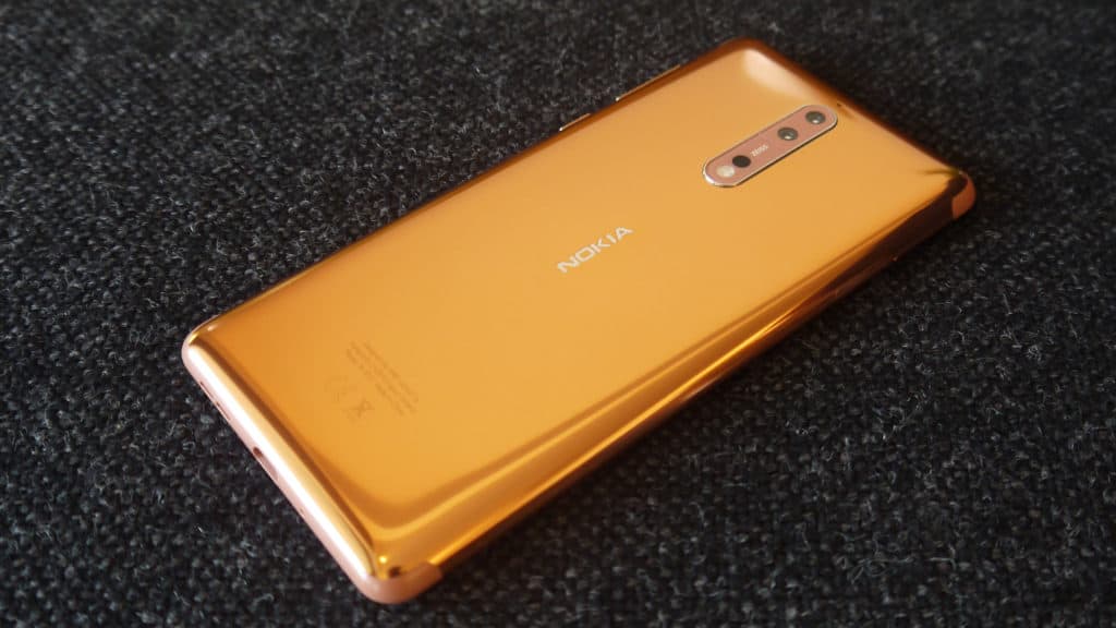 Nokia 9 18K gold colour