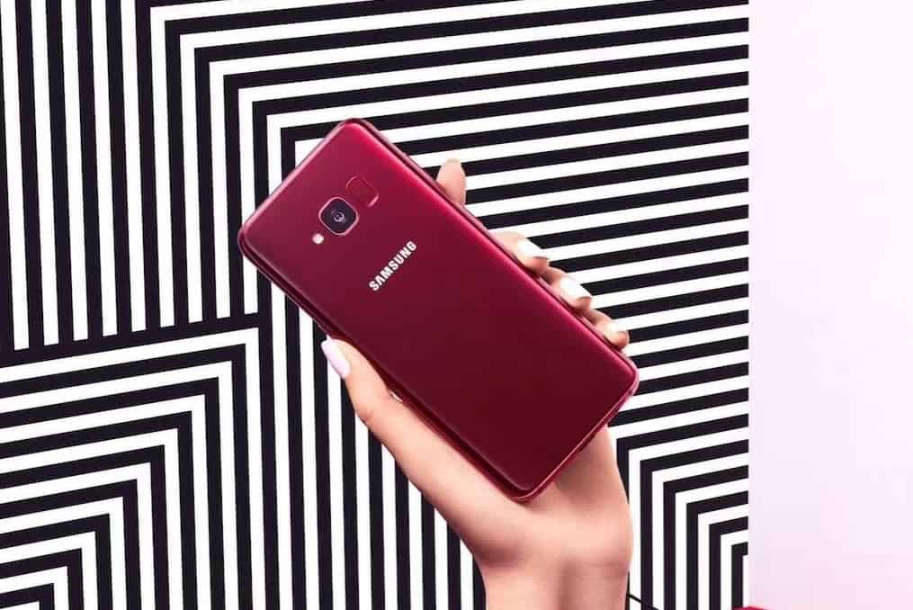 Samsung Galaxy S8 Lite Burgundy Red