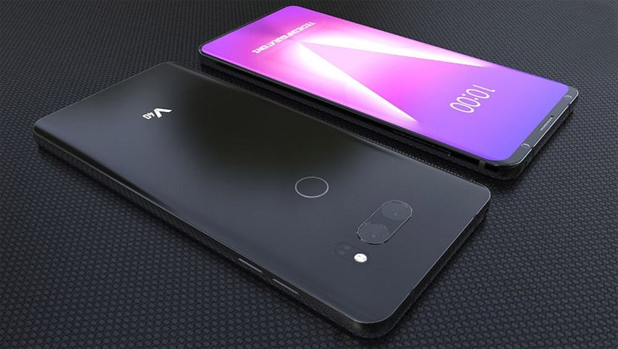 LG V40 display