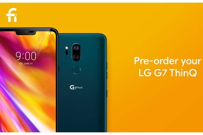 LG G7 ThinQ pre-order