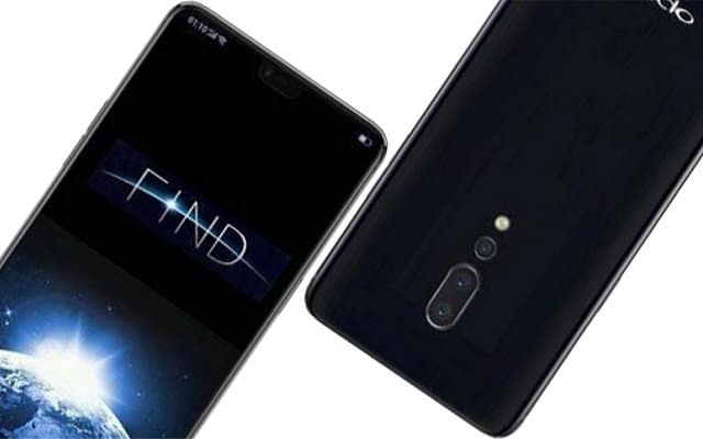  OPPO Find X camera