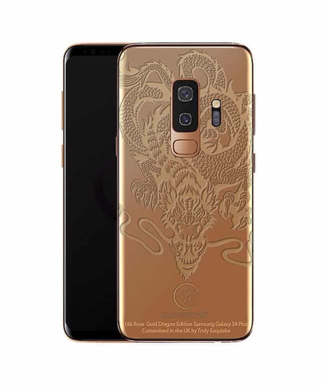 luxurious plated Samsung Galaxy S9 and S9 Plus