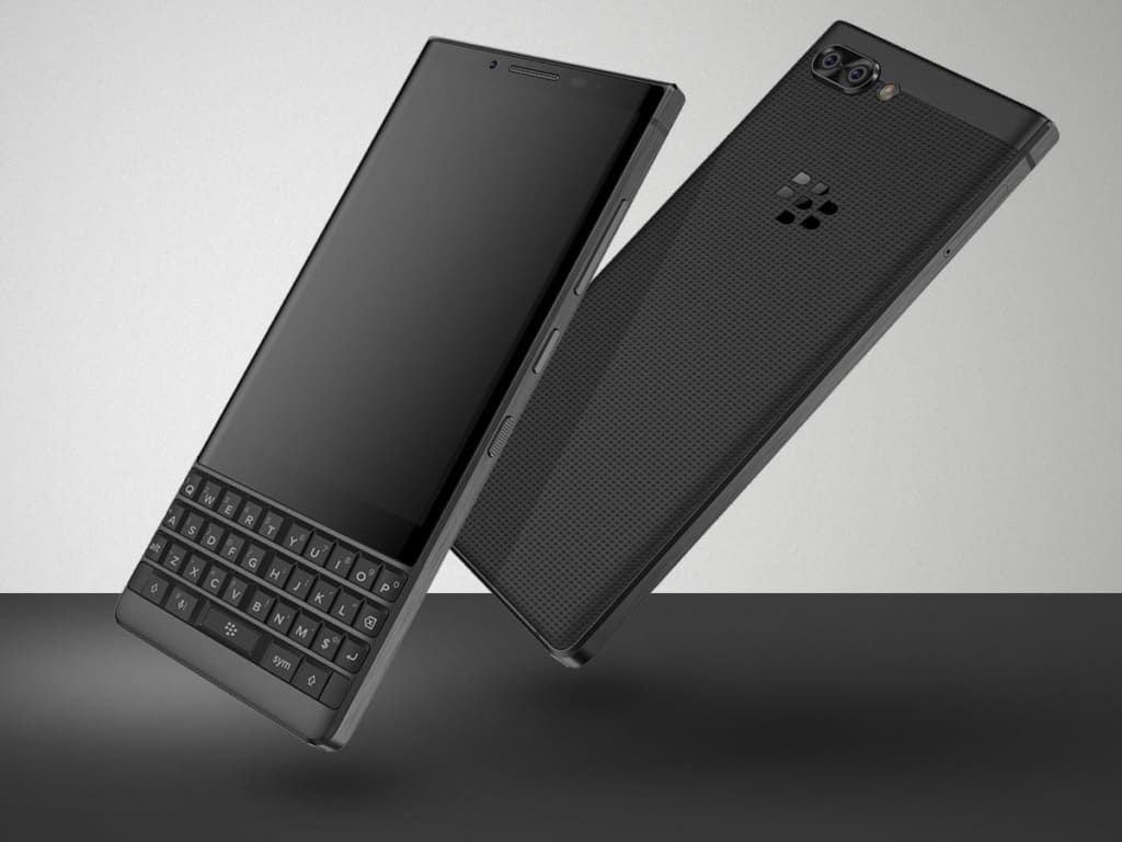 BlackBerry KEY2 official renders