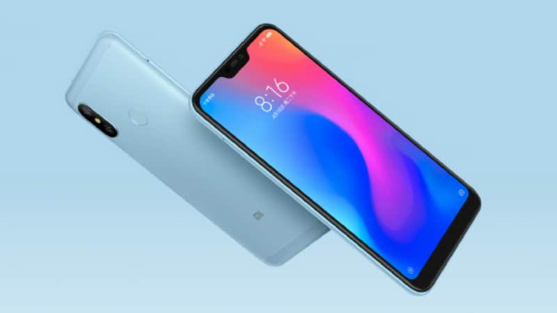 Xiaomi Redmi 6 Pro renders