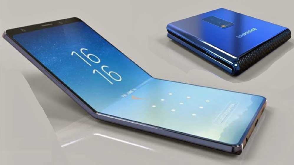 Samsung foldable smartphone