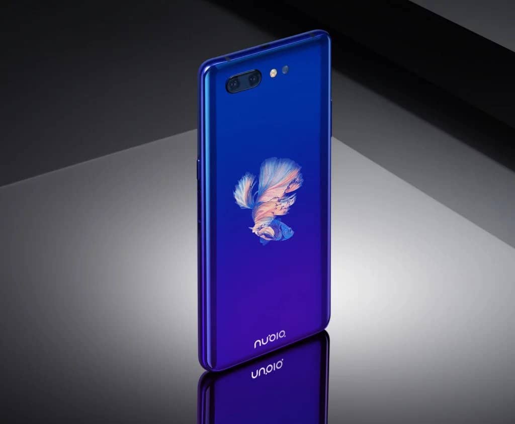 ZTE Nubia X Sea Blue