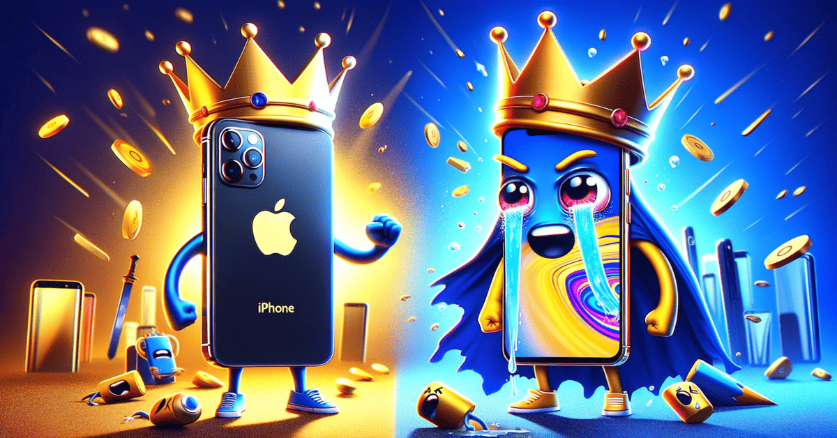 Apple has just beaten Samsung for the first time in 13 years