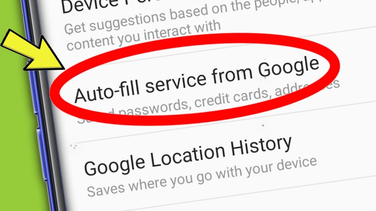 Autofill Service