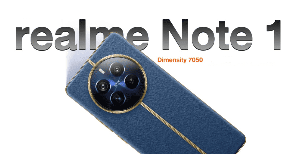 Realme Note 1 specs: 108MP Cameras, 5000mAh Battery!