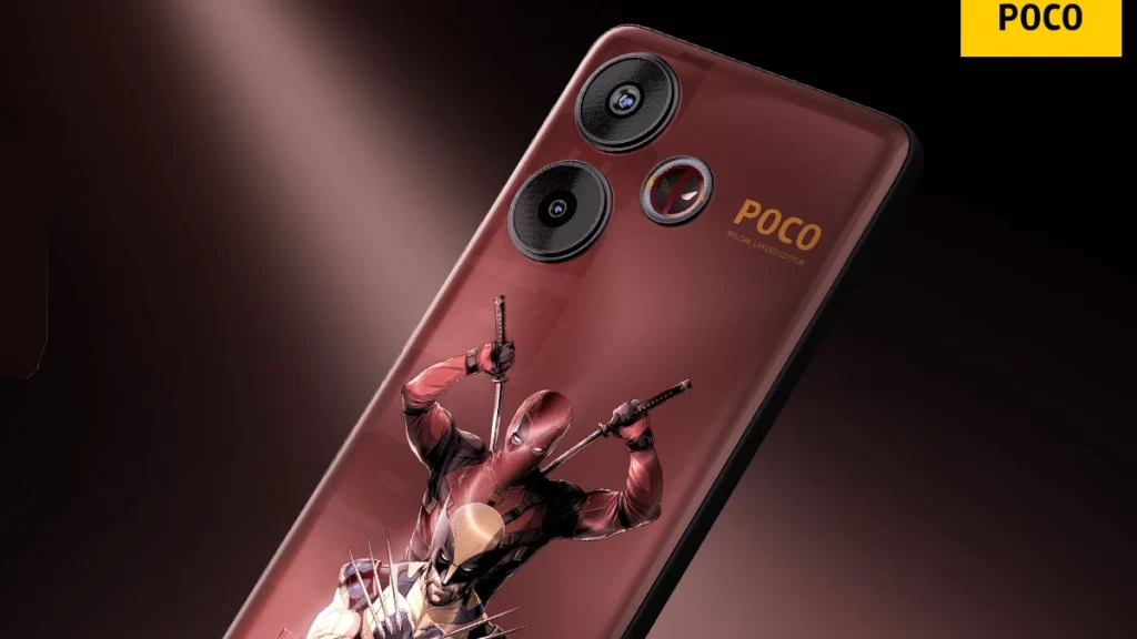 Poco F6 Deadpool & Wolverine Edition